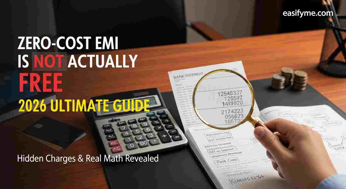 Zero-Cost EMI Is Not Actually Free: The Ultimate Guide to Hidden Charges & Real Math (2026)