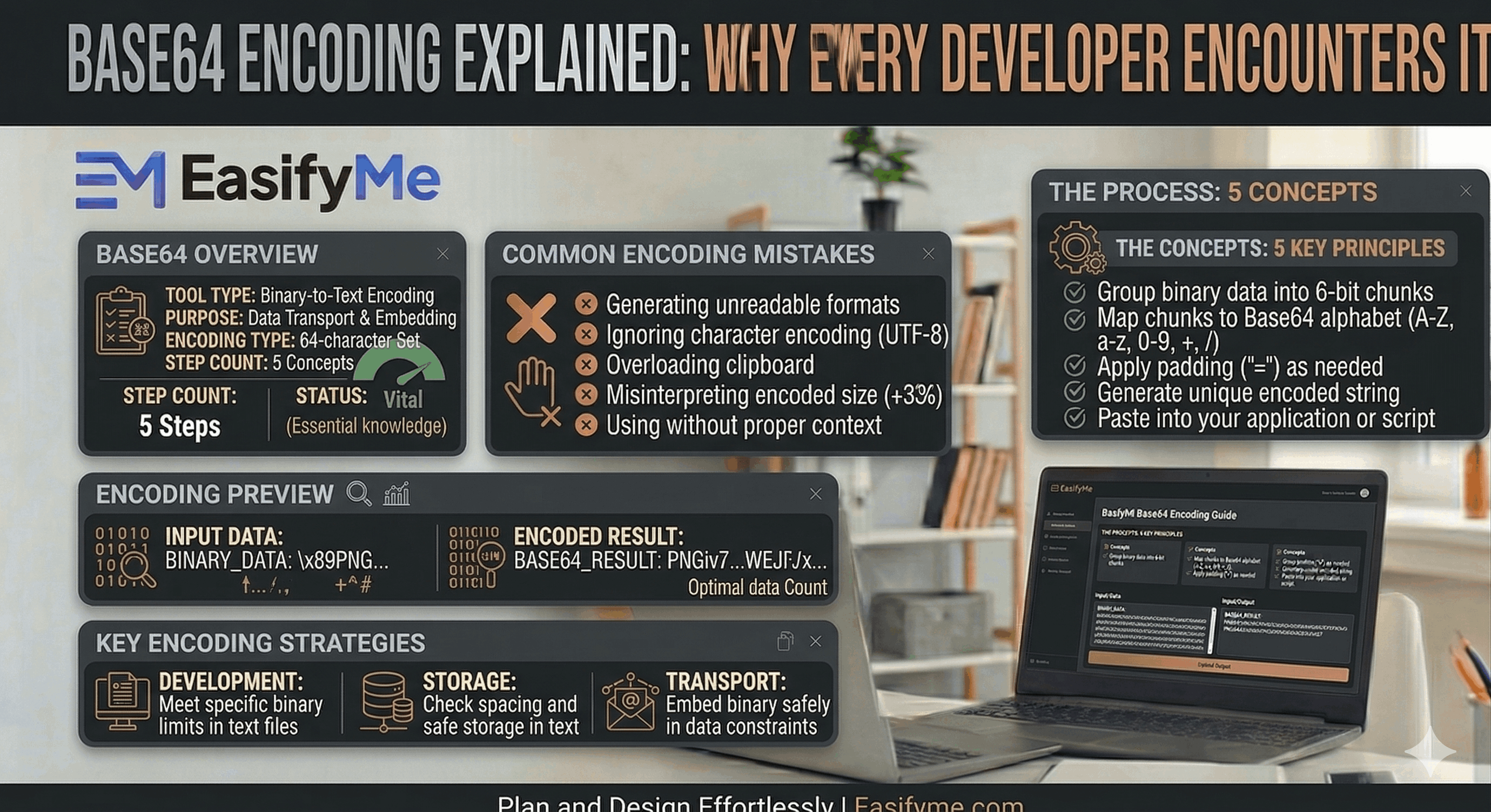 Base64 Encoding Explained: Why Every Developer Encounters It