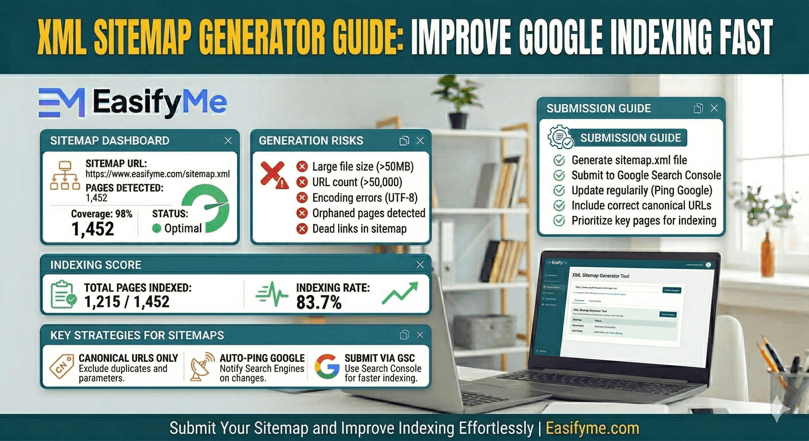 XML Sitemap Generator Guide: Improve Google Indexing Fast
