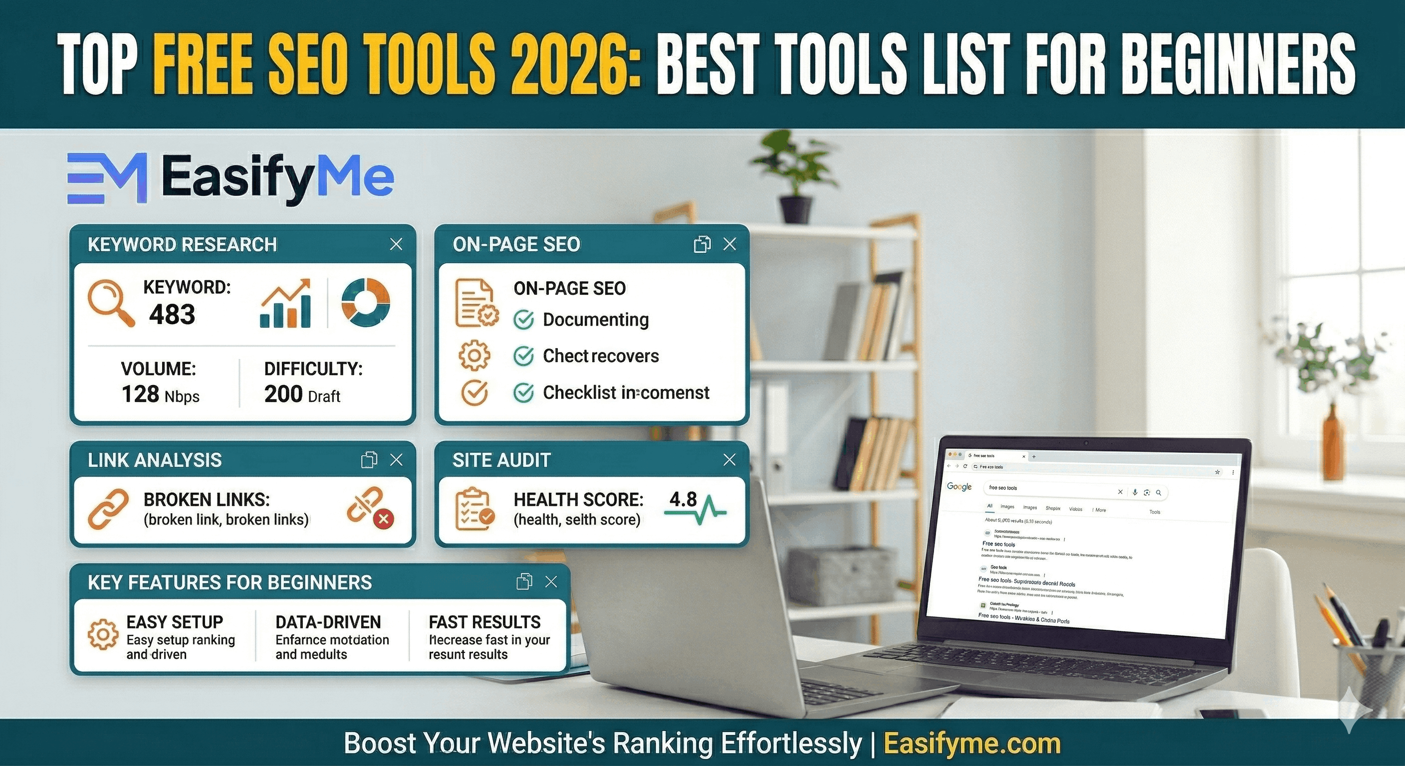 Top Free SEO Tools 2026: Best Tools List for Beginners