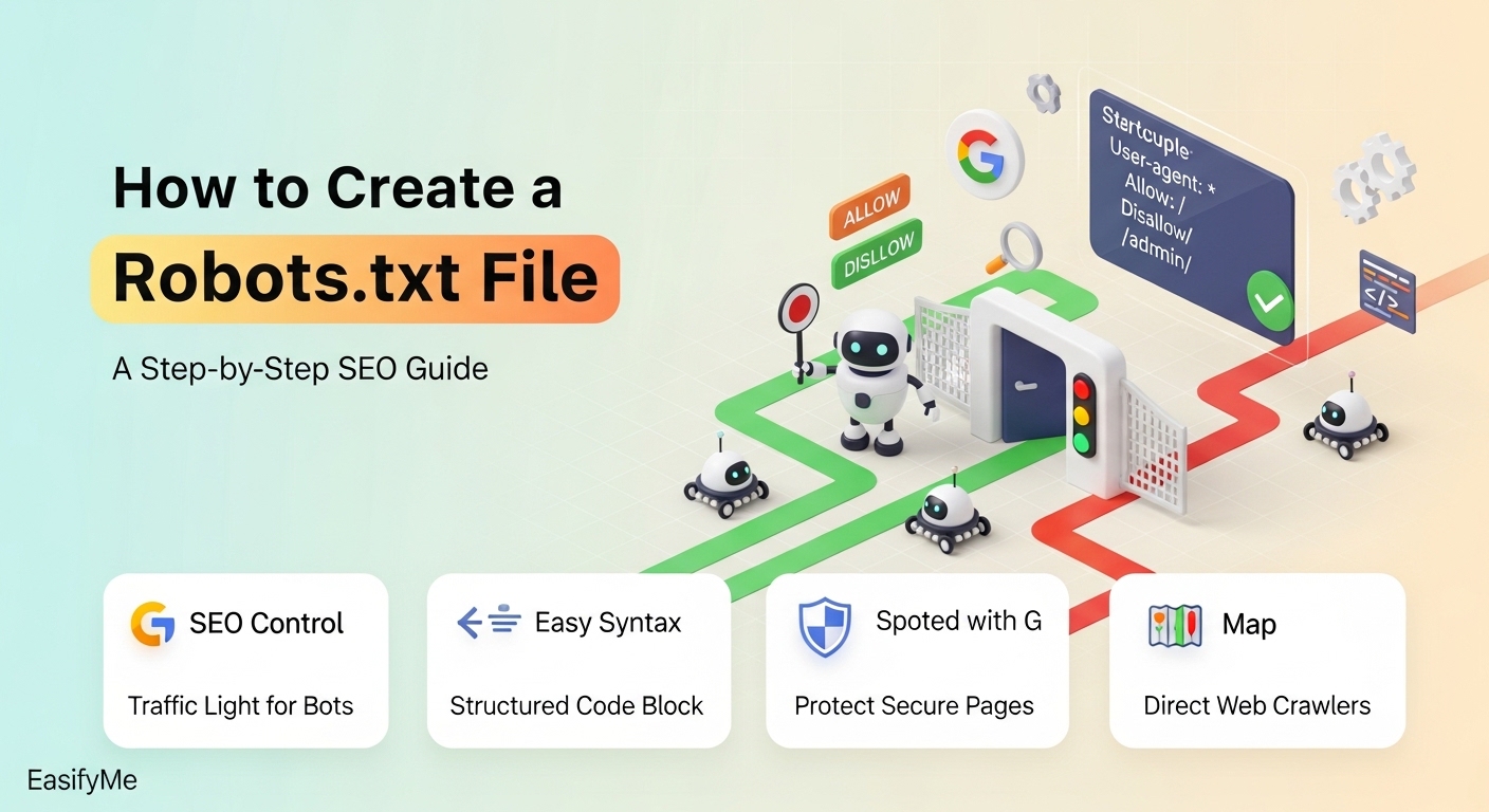How to Create Robots.txt File (Easy Beginner Guide)