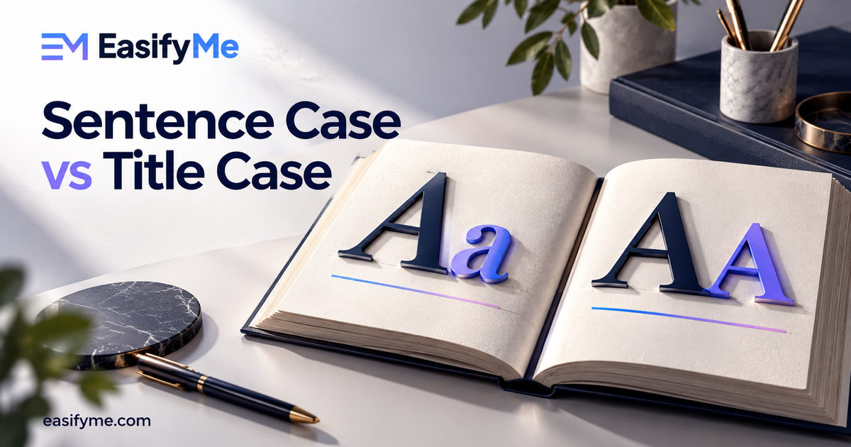 Sentence Case vs Title Case: Which Should You Use? (With Style Guide Rules)