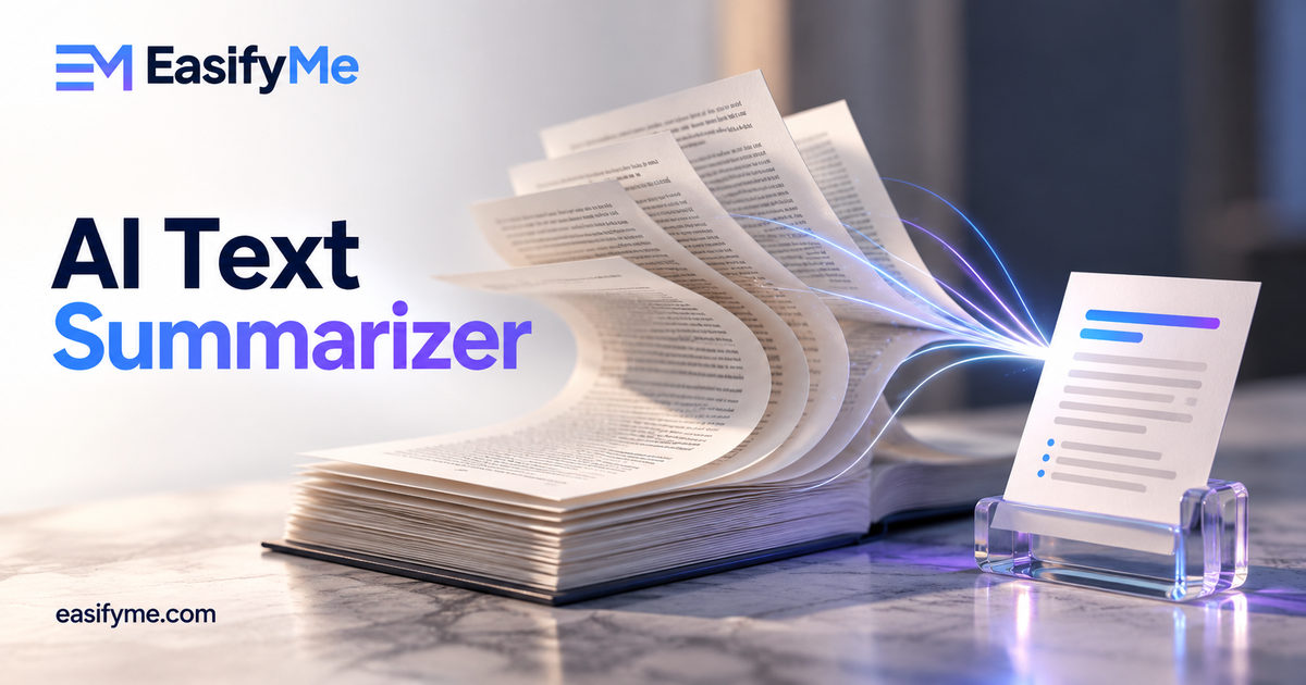 AI Text Summarizer: How It Works, How to Use It & How to Check the Results (2026)