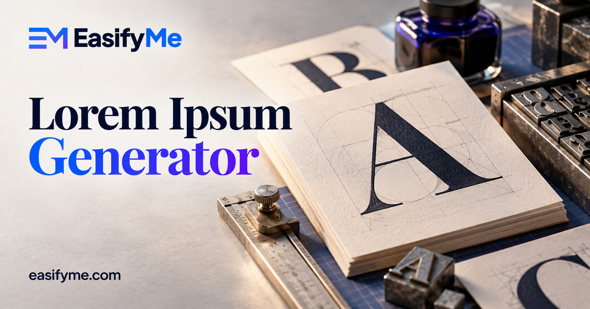 Lorem Ipsum Generator: What It Means, Where It Comes From & When to Use It