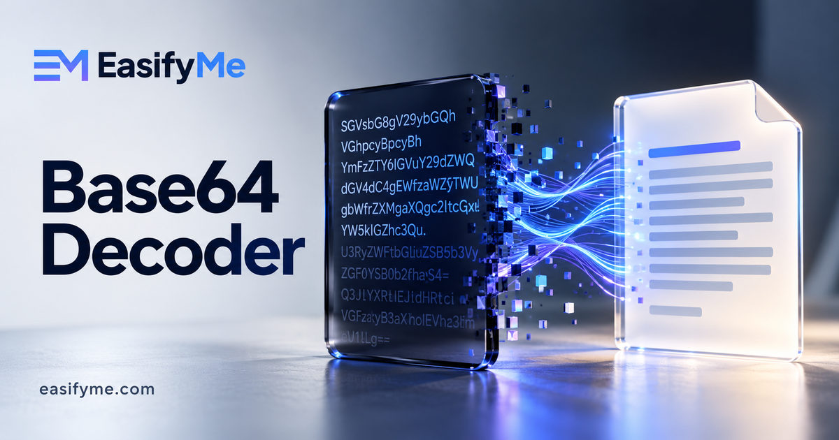 Base64 Decoder: How to Decode Base64 to Text, Images & JSON (2026 Guide)